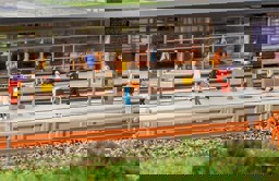 Zeige Details für Faller 222111 N Moderner Bahnsteig mit Zubehör Bild von Faller 222111 N Moderner Bahnsteig mit Zubehör