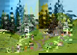 Zeige Details für Faller 130235 H0 Kapelle mit Wegkreuzen Bild von Faller 130235 H0 Kapelle mit Wegkreuzen