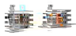 Zeige Details für Kibri 39008 H0 Moderner Kiosk inkl. LED-Beleuchtung Bild von Kibri 39008 H0 Moderner Kiosk inkl. LED-Beleuchtung