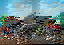 Zeige Details für Faller 222116 N Lokschuppen Bild von Faller 222116 N Lokschuppen