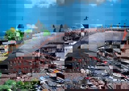 Zeige Details für Faller 222118 N Ringlokschuppen, 2-ständig Bild von Faller 222118 N Ringlokschuppen, 2-ständig