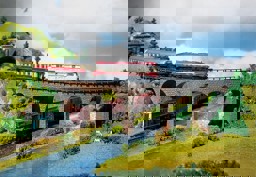 Zeige Details für Faller 222586 N 2 Viaduktbrücken, gebogen Bild von Faller 222586 N 2 Viaduktbrücken, gebogen