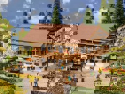 Zeige Details für Noch 66405 Ferienpension Edelweiß 15,7 x 13 cm, 9,6 cm hoch H0 Bild von Noch 66405 Ferienpension Edelweiß 15,7 x 13 cm, 9,6 cm hoch H0