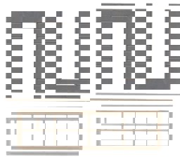 Zeige Details für Faller 180883 H0 2 Wandelemente mit hohem Fenster, Goldbeck Bild von Faller 180883 H0 2 Wandelemente mit hohem Fenster, Goldbeck
