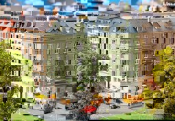 Zeige Details für Faller 232313 N Stadteckhaus mit Kneipe Bild von Faller 232313 N Stadteckhaus mit Kneipe
