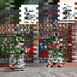 Show details for Busch 7861 US Motorrad mit Biker H0 Picture of Busch 7861 US Motorrad mit Biker H0