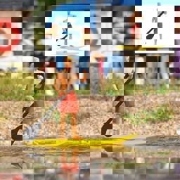 Show details for Busch 7864 Stand Up Paddling H0 Picture of Busch 7864 Stand Up Paddling H0