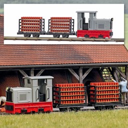 Picture of Busch 12014 Start-Set Ziegeltransport | Startpackungen Spur H0m-H0e-H0f analog