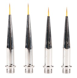Show details for Faller 172161 H0, TT, N, Z Ersatzpinselspitzen, 2 x 7 mm, 2 x 9 mm Picture of Faller 172161 H0, TT, N, Z Ersatzpinselspitzen, 2 x 7 mm, 2 x 9 mm