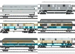 Zeige Details für Trix 15424 N Personenwagen-Set Express D-Zug 14117 DB Bild von Trix 15424 N Personenwagen-Set Express D-Zug 14117 DB