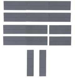 Zeige Details für Faller 180893 H0 Breite Wandelemente, Goldbeck Bild von Faller 180893 H0 Breite Wandelemente, Goldbeck