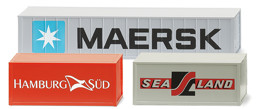 Show details for Wiking 095004 N Zubehörpackung - Container 1x 40 Zoll, 2x 20 Zoll Picture of Wiking 095004 N Zubehörpackung - Container 1x 40 Zoll, 2x 20 Zoll
