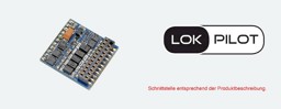 Picture of ESU 59219 LokPilot 5 Fx DCC/MM/SX, 21MTC NEM660, Retail, Spurweite H0, 0 | Digitaldecoder Spur H0