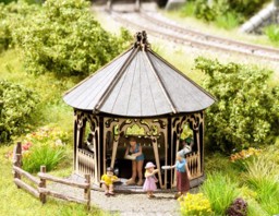 Show details for Noch 14371 H0 Lasercut Pavillon Picture of Noch 14371 H0 Lasercut Pavillon