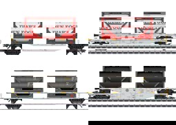 Show details for Märklin 47137 H0 Tank-Container-Tragwagen-Set Sgns Europa Picture of Märklin 47137 H0 Tank-Container-Tragwagen-Set Sgns Europa