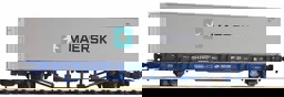 Zeige Details für Piko 97162 Containerwg. 1x40´ Container Bild von Piko 97162 Containerwg. 1x40´ Container