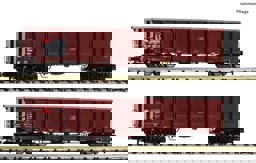 Show details for Fleischmann 830252 N 2-tlg. Set: Offene Güterwagen SBB Picture of Fleischmann 830252 N 2-tlg. Set: Offene Güterwagen SBB