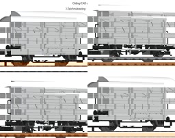 Show details for Fleischmann 826215 N 2-tlg. Set: Kühlwagen Interfrigo DR Picture of Fleischmann 826215 N 2-tlg. Set: Kühlwagen Interfrigo DR
