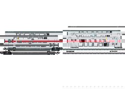 Show details for Märklin 43486 H0 IC2 Doppelstock-Mittelwagen DApza 687.2, 1. Klasse DB AG Picture of Märklin 43486 H0 IC2 Doppelstock-Mittelwagen DApza 687.2, 1. Klasse DB AG