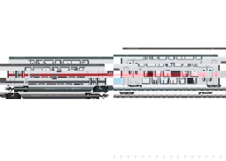 Show details for Märklin 43490 H0 IC2 Doppelstock-Mittelwagen DBpza 682.2, 2. Klasse DB AG Picture of Märklin 43490 H0 IC2 Doppelstock-Mittelwagen DBpza 682.2, 2. Klasse DB AG