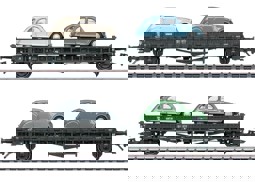 Show details for Märklin 46408 H0 Autotransportwagen-Set SNCF Picture of Märklin 46408 H0 Autotransportwagen-Set SNCF