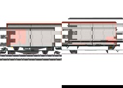 Show details for Märklin 48064 H0 Schiebewandwagen Hbbills 308 DB AG Picture of Märklin 48064 H0 Schiebewandwagen Hbbills 308 DB AG
