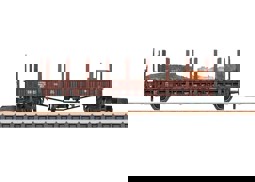 Show details for Märklin 82133 Z Bahndienst-Rungenwagen Rmms 33 DB Picture of Märklin 82133 Z Bahndienst-Rungenwagen Rmms 33 DB