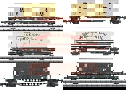Zeige Details für Trix 18702 N Güterwagen-Set Containerverkehr DB Bild von Trix 18702 N Güterwagen-Set Containerverkehr DB