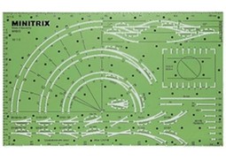 Picture of Trix 66600 Gleisschablone neu | Gleise Spur H0