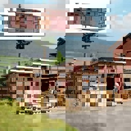 Zeige Details für Busch 1905 H0 Alter Schuppen Bild von Busch 1905 H0 Alter Schuppen