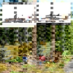 Show details for Busch 7973 H0 Action-Set: Baumfällung Picture of Busch 7973 H0 Action-Set: Baumfällung