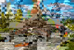 Zeige Details für Faller 191774 H0 Alte Holzbrücke Bild von Faller 191774 H0 Alte Holzbrücke