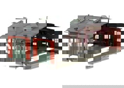 Show details for Märklin 72889 H0 Ergänzungsbausatz Lokomotivschuppen 2-ständig Picture of Märklin 72889 H0 Ergänzungsbausatz Lokomotivschuppen 2-ständig