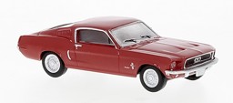 Bild von Brekina 19602 H0 Ford Mustang ´68 Fastback rot | Modellautos 1:87 Spur H0