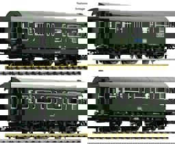Zeige Details für Fleischmann 809910 N 2-teiliges Set Umbauwagen DB Bild von Fleischmann 809910 N 2-teiliges Set Umbauwagen DB