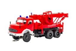 Picture of Viessmann 8052 Car Motion H0 Feuerwehr MB Rundhauber 3-achs Bergekran mit Rundumleuchten, Basis, Funktionsmodell | Faller Car System Spur H0