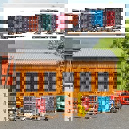 Zeige Details für Busch 1814 Paletten mit Getränkekisten H0 Bausatz Bild von Busch 1814 Paletten mit Getränkekisten H0 Bausatz