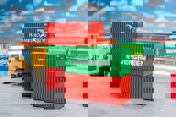 Zeige Details für Faller 182051 H0 20´ Container, 5er-Set Bild von Faller 182051 H0 20´ Container, 5er-Set