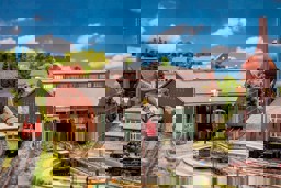 Zeige Details für Faller 231716 N Ringlokschuppen, 3-ständig Bild von Faller 231716 N Ringlokschuppen, 3-ständig