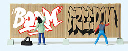 Zeige Details für Preiser 10334 H0 Graffiti-Künstler Bild von Preiser 10334 H0 Graffiti-Künstler