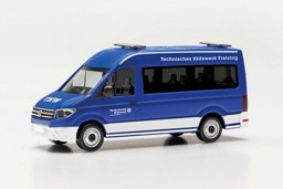 Picture of Herpa 097369 H0 VW Crafter Bus HD MTW Jugend THW Freising | Modellautos 1:87 Spur H0