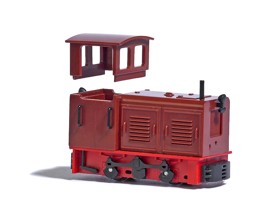 Bild von Busch 12401 H0f Diesellok LKM Ns 2f rot, Bausatz ohne Antrieb | Lokomotiven Spur H0m-H0e-H0f analog