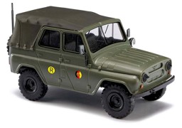 Picture of Busch 52117 H0 UAZ 469, NVA Regulierfahrzeug | Militär Fahrzeuge 1:87 Spur H0