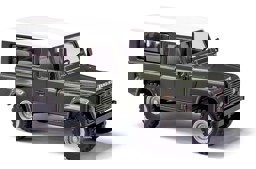 Show details for Busch 54302 H0 Land Rover Defender 90, Grün mit weißem Dach Picture of Busch 54302 H0 Land Rover Defender 90, Grün mit weißem Dach