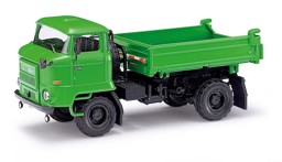 Picture of Busch 95556 H0 IFA L60 DSK (Dreiseitenkipperaufbau), Apfelgrün | Modellautos 1:87 Spur H0