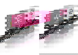 Zeige Details für Märklin 47814 H0 Doppel-Containertragwagen RailR NL Bild von Märklin 47814 H0 Doppel-Containertragwagen RailR NL
