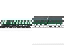 Show details for Märklin 43196 H0 Umbauwagen-Paar 2. Klasse und Gepäckabteil Picture of Märklin 43196 H0 Umbauwagen-Paar 2. Klasse und Gepäckabteil