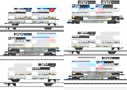 Show details for Märklin 47463 H0 Containertragwagen-Set SBB Cargo Picture of Märklin 47463 H0 Containertragwagen-Set SBB Cargo