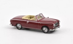 Picture of Norev 474343 H0 Peugeot 403 Cabriolet 1957 Red | Modellautos 1:87 Spur H0