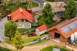 Picture of Faller 130583 H0 Bauernhaus mit Stallung und Garage | Gebäude Spur H0